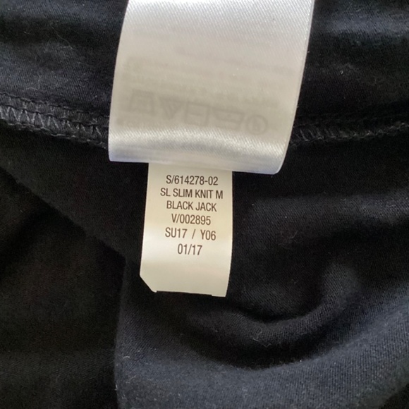 Old Navy Black High-Neck Halter Strap Side-Slit Midi Dress Sz XL Cotton Modal - Picture 10 of 13